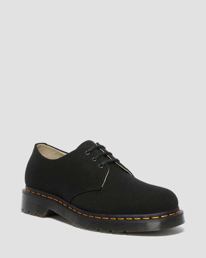 Dr Martens Oxfords Dame Svart 1461 Canvas 4760SVNIJ